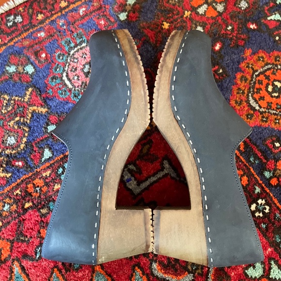 Sandgrens Brett Mid Heel Clogs 41 - Picture 4 of 11